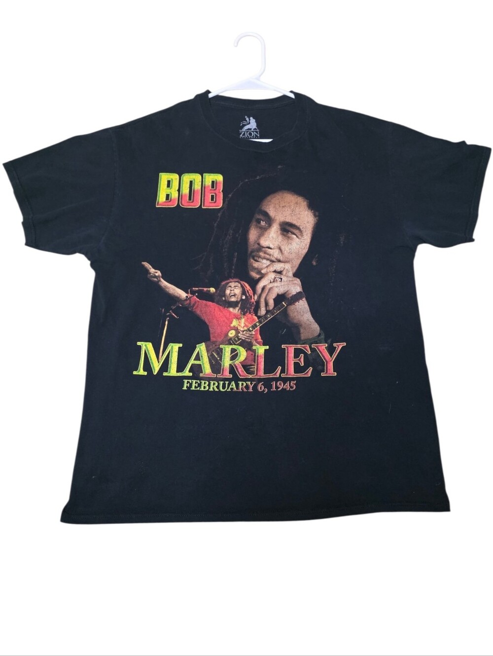 Bob Marley Graphic Tee Shirt Size Large